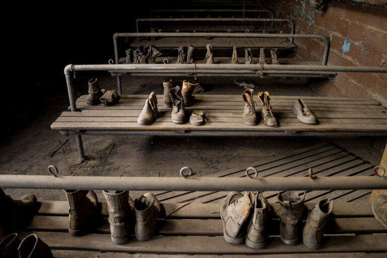 The Boot Room at Abandoned Coal Beaker