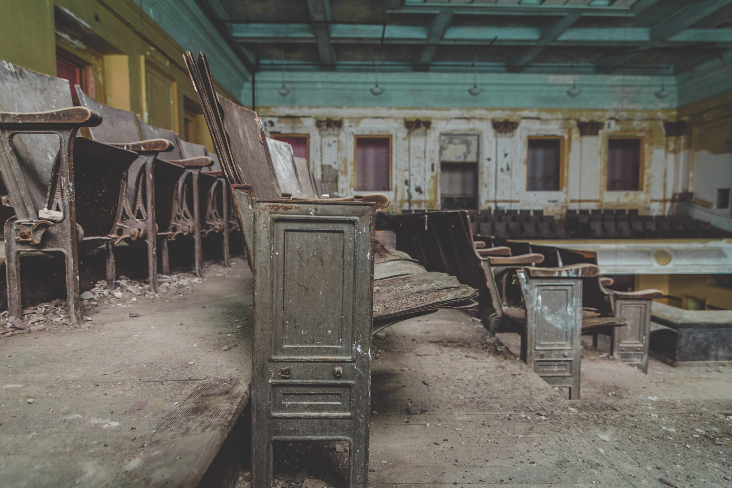 The Abandoned J W Cooper School Pennsylvania