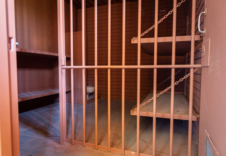 Abandoned Jail Cell in Arizona