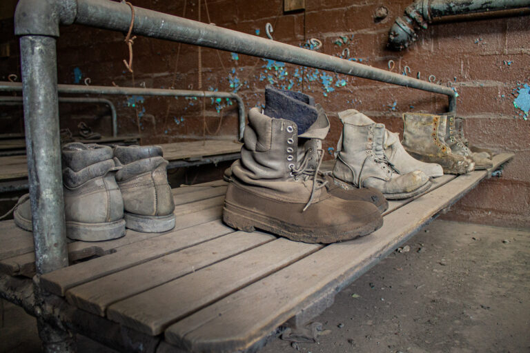 The Boot Room at St. Nichola's Coal Breaker
