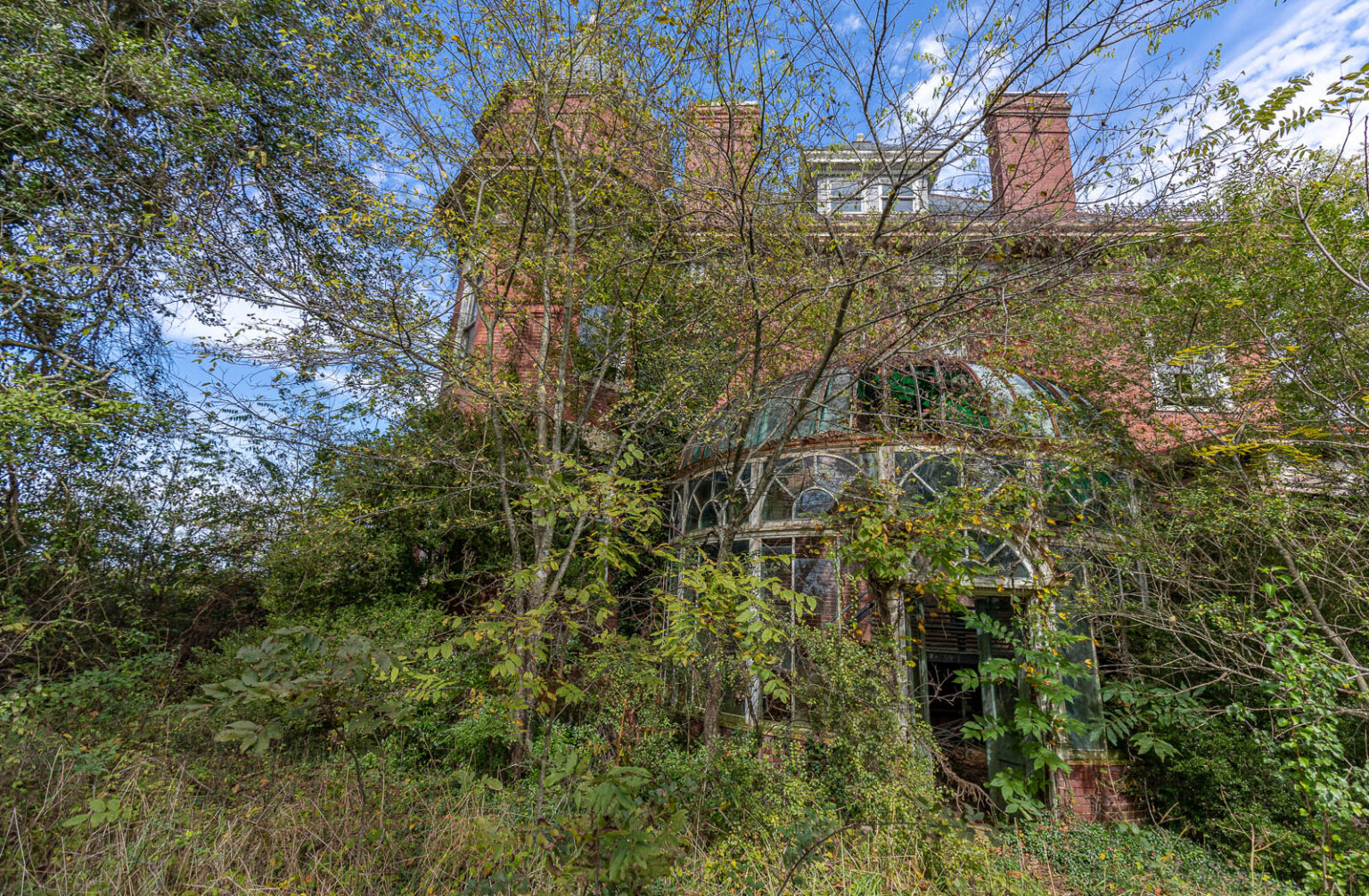 Abandoned Dunnington Mansion Virginia
