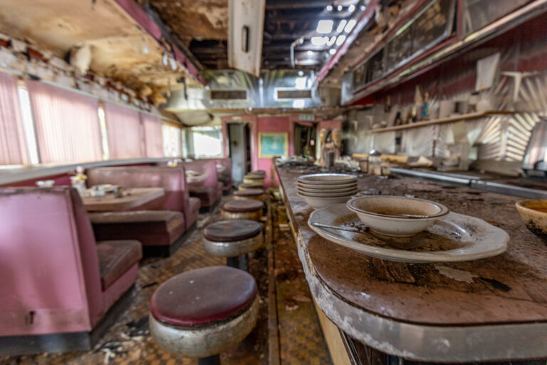 Abandoned Pink Diner