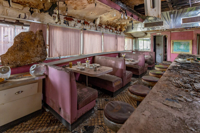 Abandoned Pink Diner