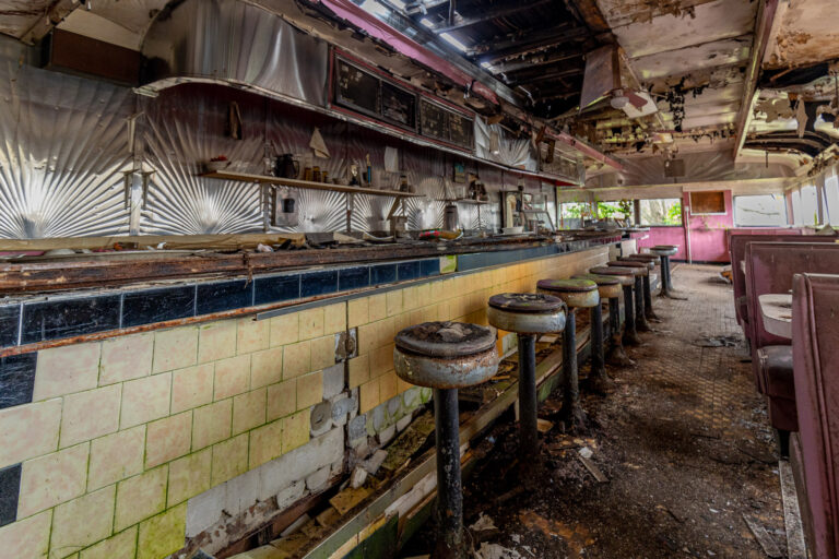 Abandoned Pink Diner