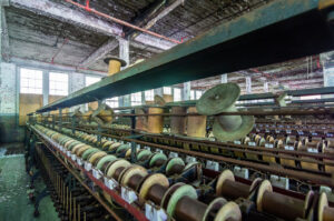 abandoned Lonaconing Silk Mill